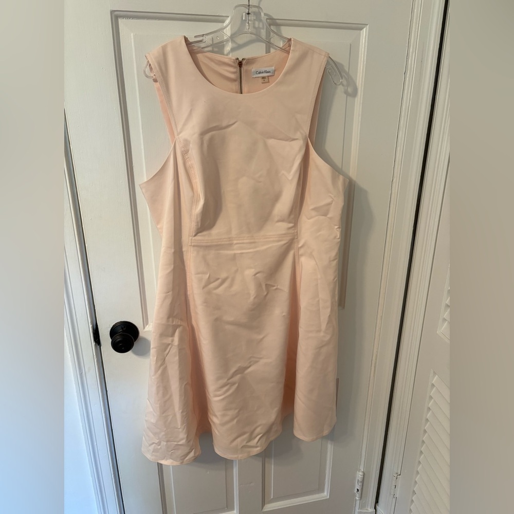 Calvin Klein Women's Blush Mini Dress